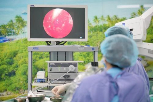Bệnh viện Đa khoa Hồng Ngọc: Nội soi thành công lấy u xương hốc mũi kích thước lớn chạm tới màng não