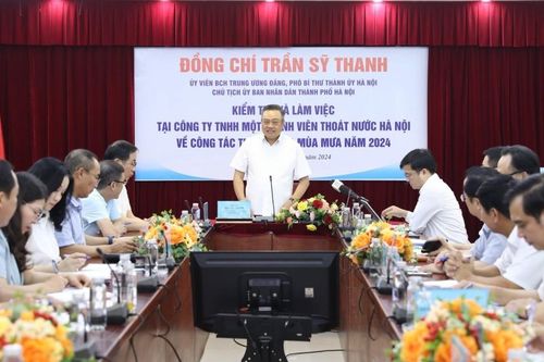Chủ tịch Hà Nội: Tăng cường thoát nước, chống úng ngập trong kỳ thi lớp 10