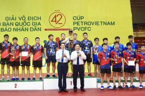Bế mạc Giải vô địch bóng bàn quốc gia Báo Nhân Dân lần thứ 42