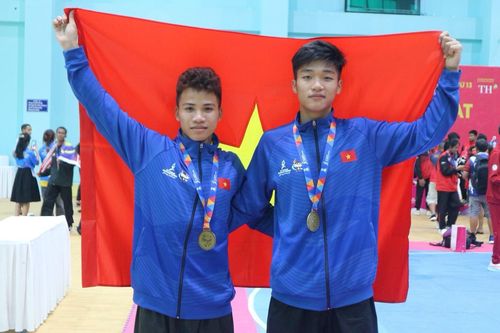 2 VĐV Phú Thọ giành 'cú đúp' Huy chương Vàng tại Đại hội Thể thao học sinh Đông Nam Á