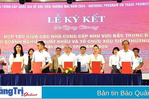 Kết nối giao thương giữa các nhà cung cấp khu vực Bắc Trung Bộ với doanh nghiệp xuất khẩu và tổ chức xúc tiến thương mại