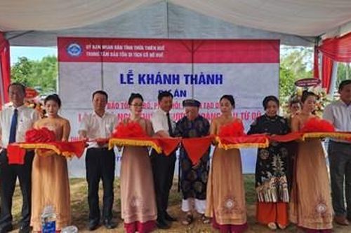Hoàn thành dự án 'Bảo tồn, tu bổ di tích lăng mộ Nghi Thiên Chương Hoàng hậu Từ Dũ'