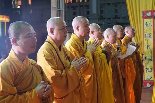 Vĩnh Phúc: Lễ khai pháp khóa An cư kiết hạ Phật lịch 2568 tại trường hạ chùa Báo Ân