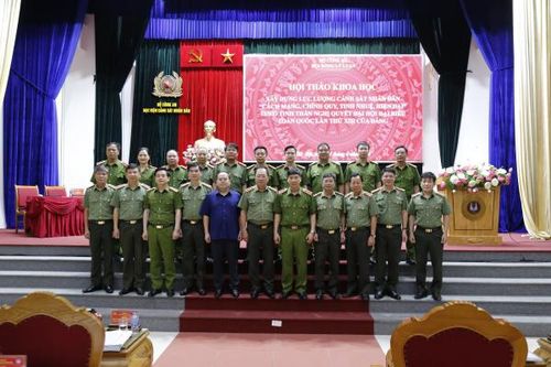 Xây dựng lực lượng CSND cách mạng, chính quy, tinh nhuệ, hiện đại theo tinh thần Nghị quyết XIII