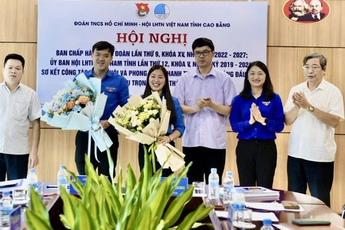 Đồng chí Triệu Thanh Dung được bầu giữ chức Bí thư Tỉnh đoàn Thanh niên, nhiệm kỳ 2022 - 2027