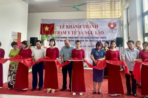 Khánh thành Trạm y tế xã Ngũ Lão