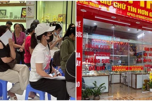 Giá vàng lao dốc: Ngân hàng chỉ bán, cửa hàng chỉ mua, nhiều khách về tay trắng
