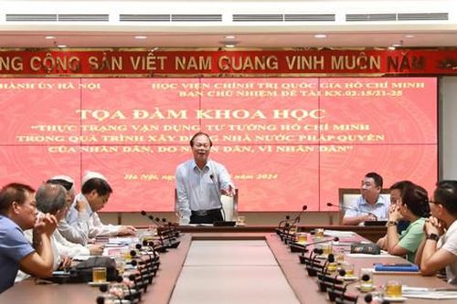 Nghiên cứu, vận dụng và phát triển sáng tạo tư tưởng Hồ Chí Minh