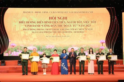 Hà Nội: tặng danh hiệu 'Người tốt, việc tốt' cho 179 cá nhân