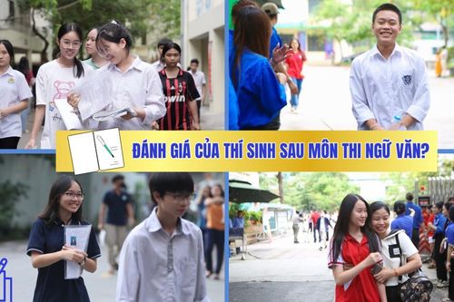 Đánh giá của thí sinh sau môn thi đầu tiên