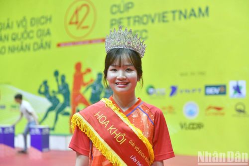 Tây Ninh đoạt kỷ lục Hoa khôi Bóng bàn