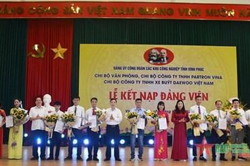 Phát triển đảng trong doanh nghiệp FDI mang lại hiệu quả kép