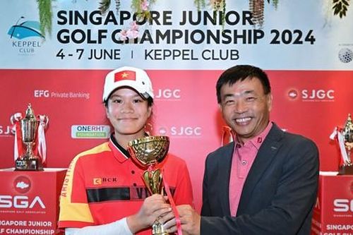 Golfer Việt Nam thi đấu thành công tại giải Singapore Golf Junior Championship