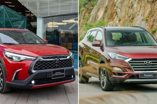 Ngân sách 700 triệu, nên mua Hyundai Tucson hay Toyota Corolla Cross đời 2020?