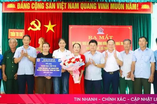 Ra mắt nhà văn hóa cộng đồng - ngôi nhà trí tuệ tại Thạch Hà