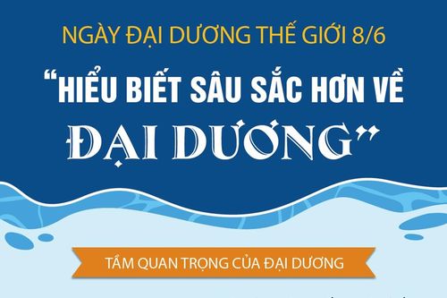 Ngày Đại dương thế giới 8/6: 'Hiểu biết sâu sắc hơn về đại dương'