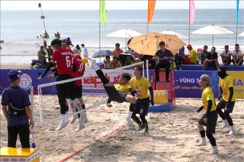 Giải vô địch Cầu mây bãi biển quốc gia năm 2024 hứa hẹn có nhiều trận đấu kịch tính
