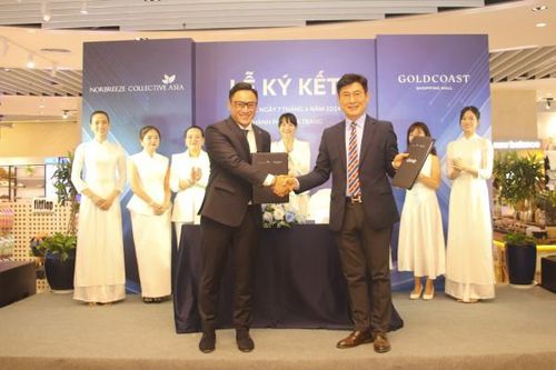 Trung tâm thương mại Gold Coast ký kết hợp tác với Norbreeze Collective Asia
