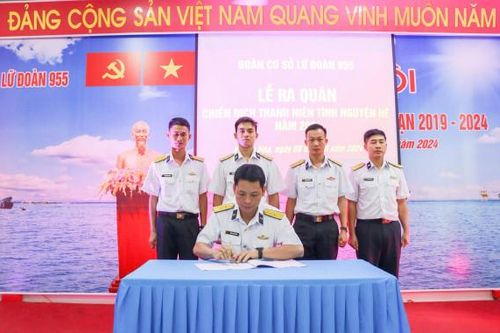 Lữ đoàn 955 phát động Chiến dịch Thanh niên tình nguyện hè năm 2024
