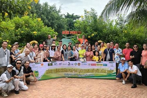 Bến Tre: Huyện Châu Thành đẩy mạnh loại hình du lịch cộng đồng gắn với bảo vệ môi trường