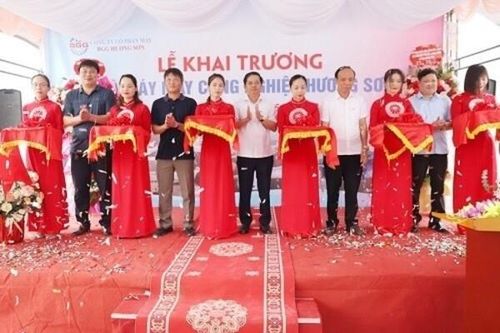 Hà Tĩnh: Nhà máy may công nghiệp BGG Hương Sơn bắt đầu hoạt động