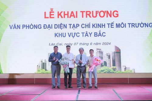 Tạp chí Kinh tế Môi trường ra mắt Văn phòng Đại diện Khu vực Tây Bắc tại Lào Cai