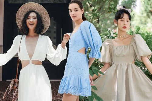 Đầm khoét eo xu hướng thời trang cho ngày hè