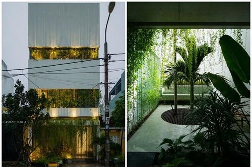 Tò mò nhà hướng Tây 'trốn nắng' hiệu quả bất ngờ giữa Đà thành