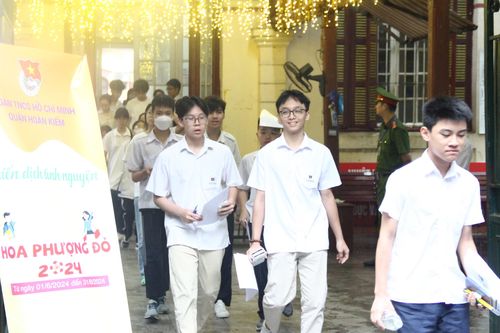 Gợi ý đáp án môn Toán thi vào lớp 10 của Hà Nội