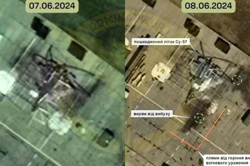 Ukraine nói máy bay tối tân Su-57 của Nga lần đầu bị tấn công