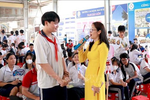 TP Hồ Chí Minh định hướng nghề nghiệp cho trên 3.000 học sinh khối lớp 8, 9
