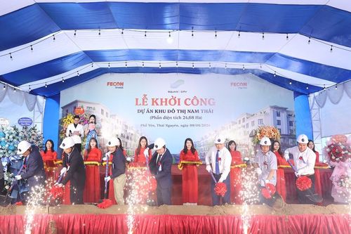 FECON Phổ Yên khởi công dự án khu đô thị Nam Thái