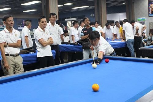 Gần 100 cơ thủ tham gia Giải Billiards Báo chí khu vực đồng bằng sông Cửu Long