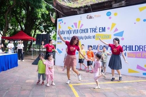 Vui chơi quan trọng đối với sự phát triển của trẻ em