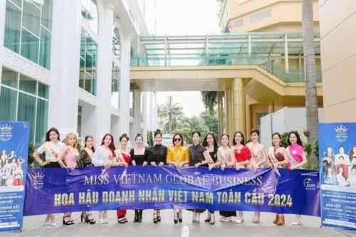 Dàn thí sinh Hoa hậu Doanh nhân Việt Nam Toàn cầu 2024 bước vào đường đua chinh phục vương miện