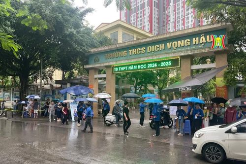 Thí sinh thi môn cuối Kỳ thi vào lớp 10