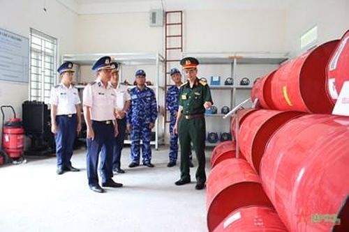 Bộ tư lệnh Vùng Cảnh sát biển 4 quản lý, nâng cao chất lượng kho xăng dầu