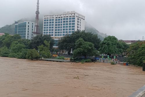 TP Hà Giang ngập nhiều nơi