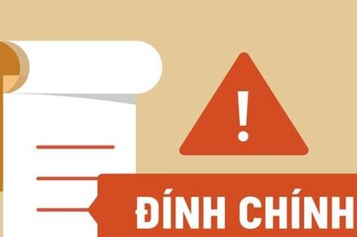 Thông tin cải chính, xin lỗi