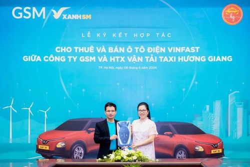 Xanh SM ký kết thêm 2 đối tác độc quyền triển khai taxi điện tại Bắc Giang, Cà Mau