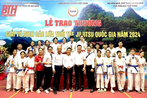 Jujitsu Thanh Hóa giành thành tích cao nhất từ trước tới nay