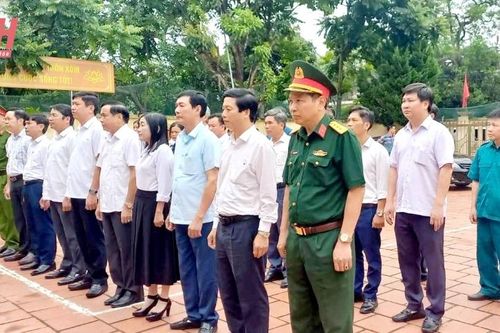 Kỷ niệm 86 năm ngày thành lập chi bộ Đảng đầu tiên huyện Yên Định (10/6/1938 - 10/6/2024)