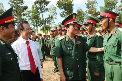 Thành tích đầu tiên của chiến sĩ mới