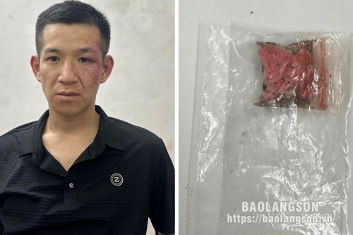 Công an thành phố Lạng Sơn bắt giữ đối tượng tàng trữ trái phép chất ma túy