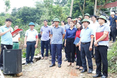 Cưỡng chế thực hiện giải phóng mặt bằng Khu Công nghiệp Cẩm Khê