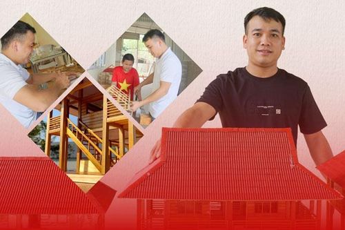 Chàng trai Tày và khát vọng lan tỏa văn hóa nhà sàn