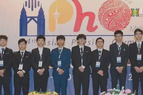 Việt Nam toàn thắng tại Olympic Vật lý châu Á