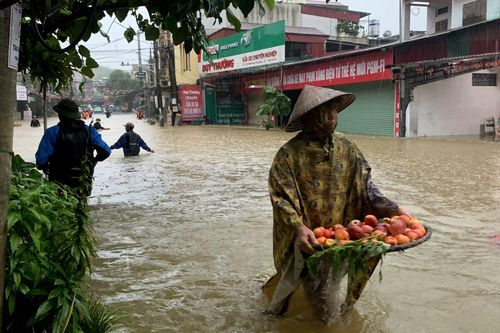 Mưa lũ kinh hoàng, Hà Giang chìm trong biển nước