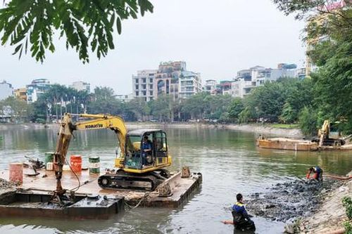Giải quyết tình trạng úng ngập tại Hà Nội:Chủ động giải pháp tình thế và lâu dài