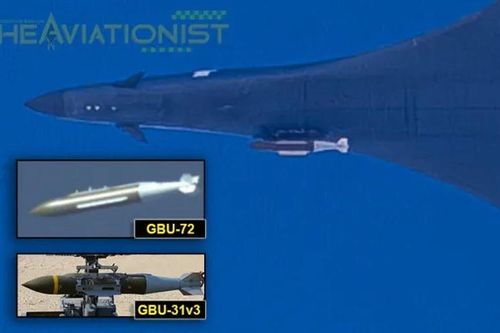 Mỹ gấp rút tích hợp bom xuyên GBU-72/B cho oanh tạc cơ B-1B Lancer giữa tình hình nóng